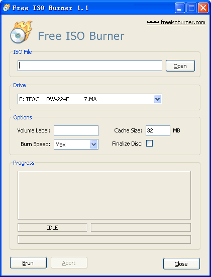 free iso burner for xp